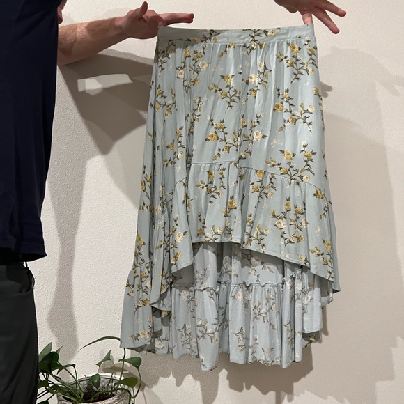 Floral maxi skirt, boho - Picture 2 of 4